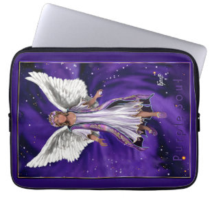 Purple Soul Laptop Sleeve