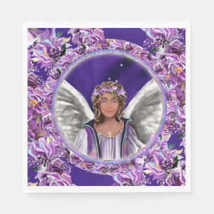 Purple soul napkins