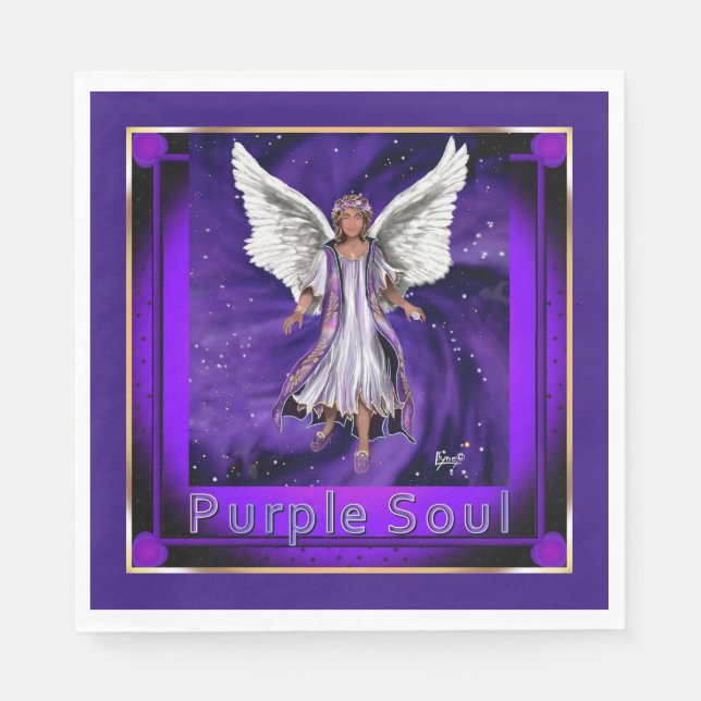 Purple soul napkins (Front)
