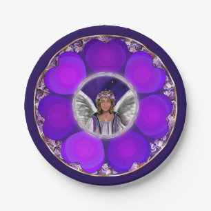 Purple Soul Paper Plates