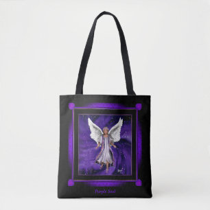Purple Soul Tote Bag