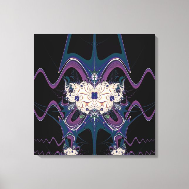 Purple Space Canvas Print (Front)