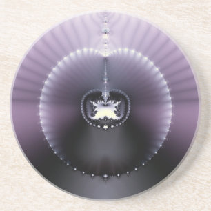 Purple Space Coaster