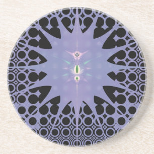 Purple Space Coaster