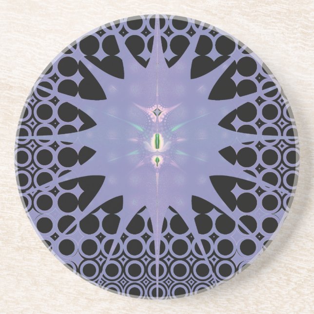 Purple Space Coaster (Front)