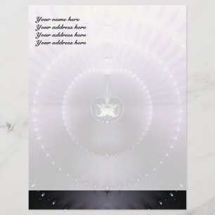Purple Space Custom Letterhead