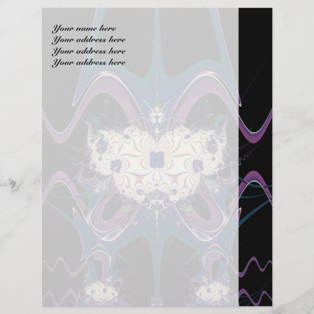 Purple Space Customised Letterhead (Front)