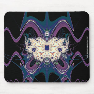 Purple Space Mouse Mat