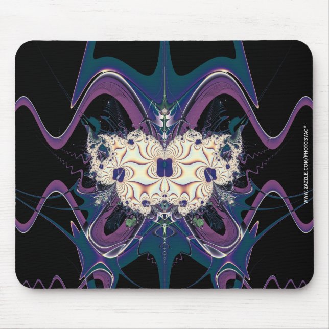 Purple Space Mouse Mat (Front)
