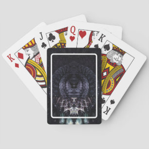 Purple Space Playing Cards