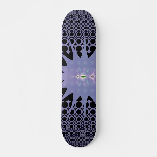 Purple Space Skateboard (Front)