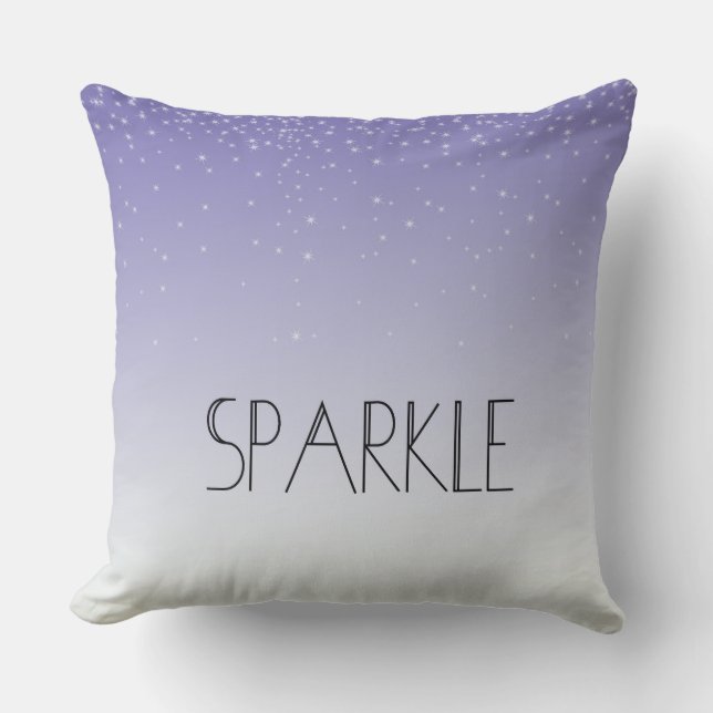 Purple Sparkle Cushion (Front)