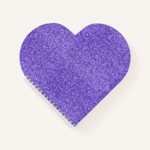 Purple Sparkle Glitter        Notebook