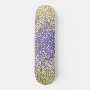 Purple Sparkle Glitter skateboard
