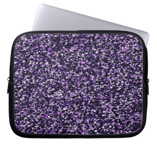 Purple Sparkle Laptop Sleeve