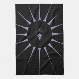 Purple Spider Tea Towel