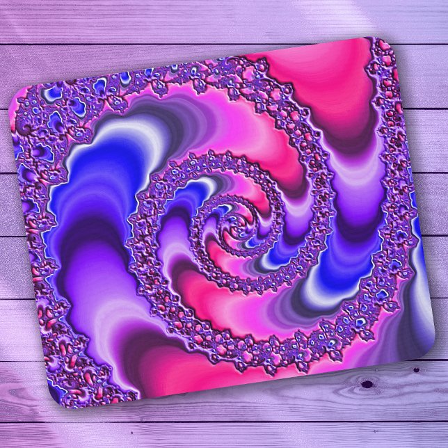 Purple Spiral Mouse Mat (Creator Uploaded)