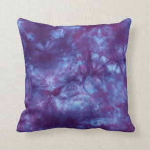 Purple Spirit Tie Dye MoJo Pillow