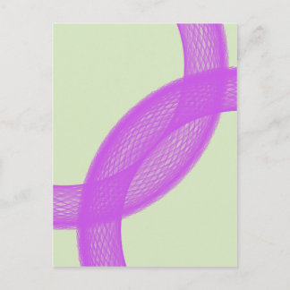 purple spiritual fulfilment postcard