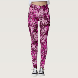 Purple Splash Leggings
