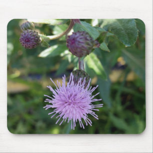 purple splash mouse mat