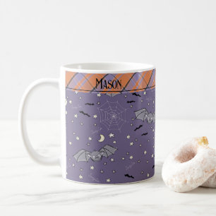 Purple Spooky Cute Kids Mug