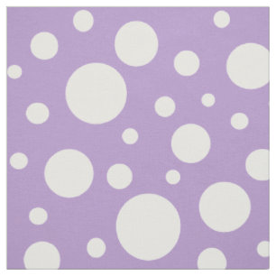 Purple Spots Fabric