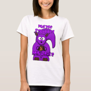 Purple Squirrel Don't Care T-Shirt