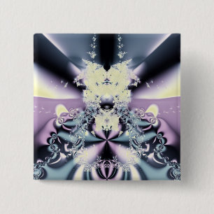 Purple Stage 15 Cm Square Badge