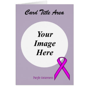 Purple Standard Ribbon Template by Kenneth Yoncich