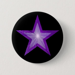 Purple Star button black