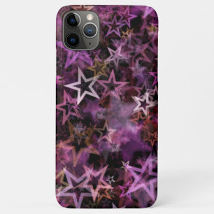 Purple star iPhone 11 pro max case