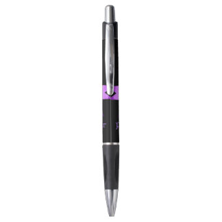 Purple Star Grip Pen