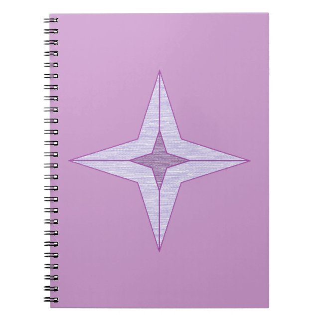 Purple Star Notebook (Front)