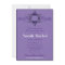 Purple Star of David Damask Invitation