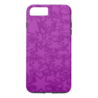 Purple Star Pattern iPhone 8 Plus/7 Plus Case