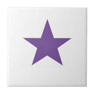 Purple Star Tile