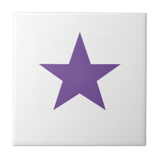 Purple Star Tile