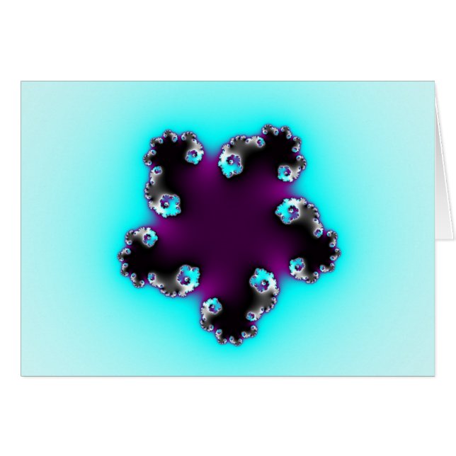 Purple Starfish Card (Front Horizontal)