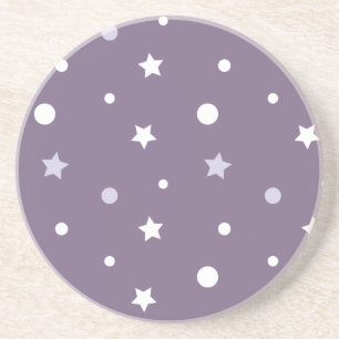 Purple Stars Coaster