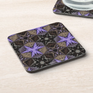 Purple Stars Coaster