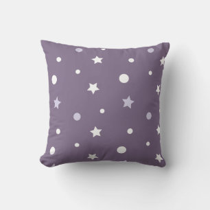 Purple Stars Cushion