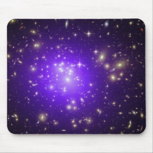Purple stars haze in space NASA Mouse Mat