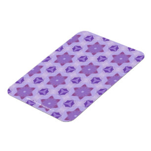 Purple Stars Magnet