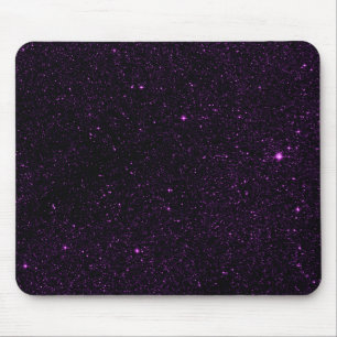 Purple Stars Mouse Mat