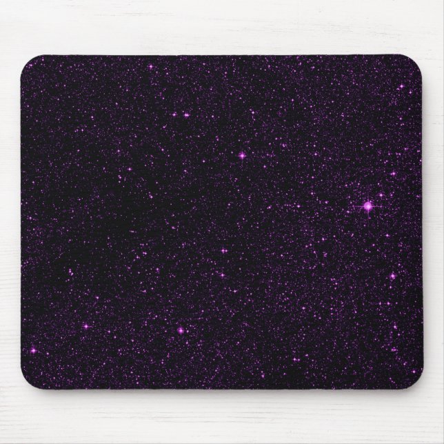 Purple Stars Mouse Mat (Front)