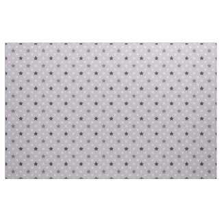 Purple stars on purple background fabric