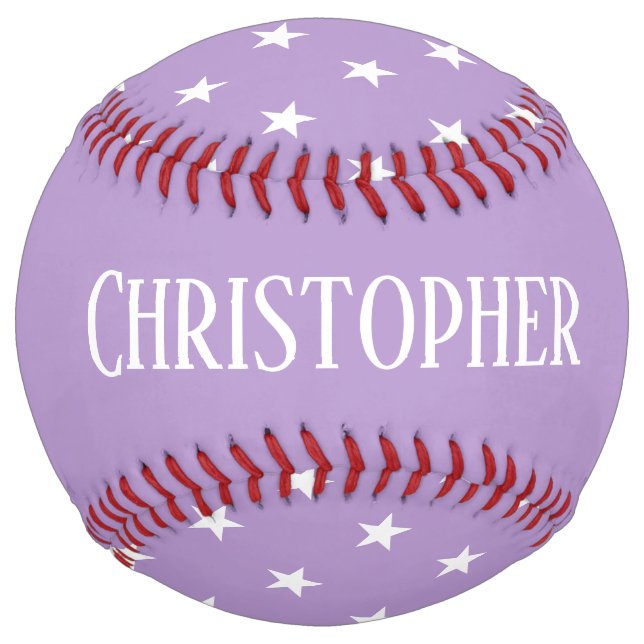 Purple Stars Softball (Front)