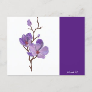 Purple Stem Postcard