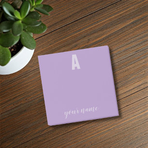 Purple Sticky Post It Notes